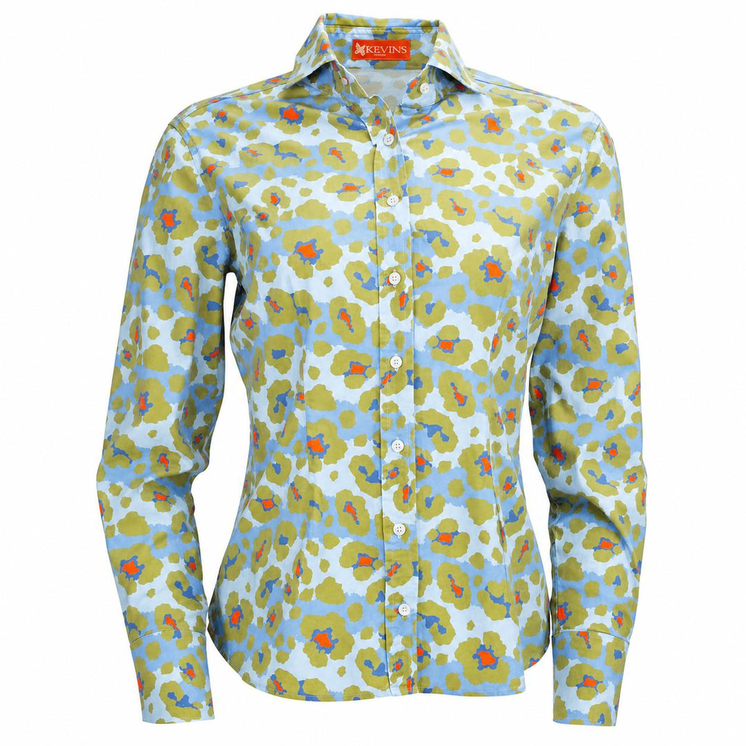 Kevin's Finest Women's Upland Leopard Shirt-Women's Clothing-Leopard-XS-Kevin's Fine Outdoor Gear & Apparel