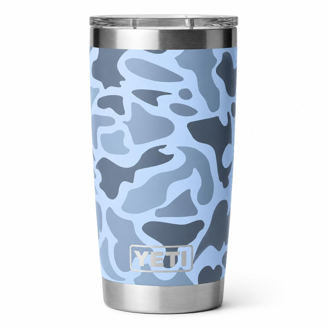 YETI 20 oz Rambler with MagSlider Lid-Hunting/Outdoors-Blue Camo-Kevin's Fine Outdoor Gear & Apparel