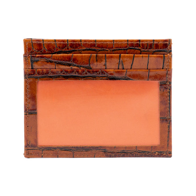 Martin Dingman Lodge Anthony Alligator Grain Executive ID Card Case-Men's Accessories-Kevin's Fine Outdoor Gear & Apparel