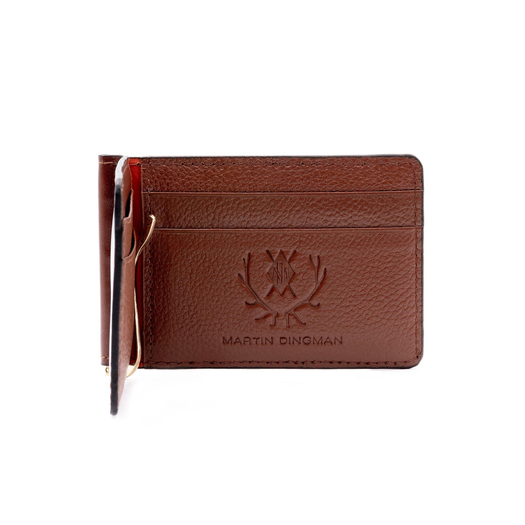 Martin Dingman Edward Saddle Leather Credit Card Money Clip-Kevin's Fine Outdoor Gear & Apparel