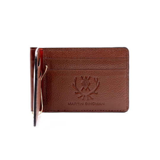 Martin Dingman Edward Saddle Leather Credit Card Money Clip-Kevin's Fine Outdoor Gear & Apparel