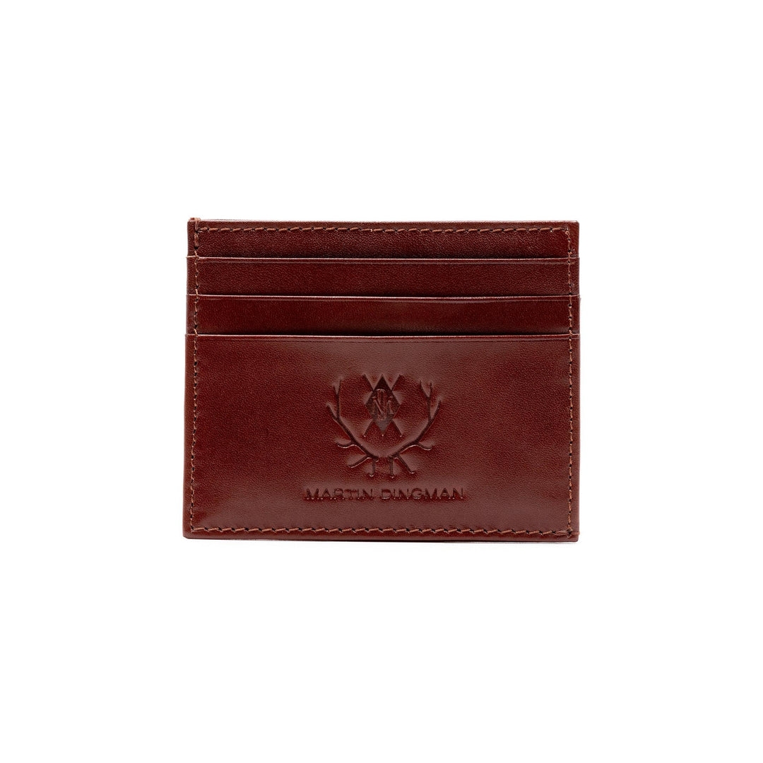 Martin Dingman Edward Saddle Leather Executive ID Card Case-Men's Accessories-Saddle Tan-Kevin's Fine Outdoor Gear & Apparel