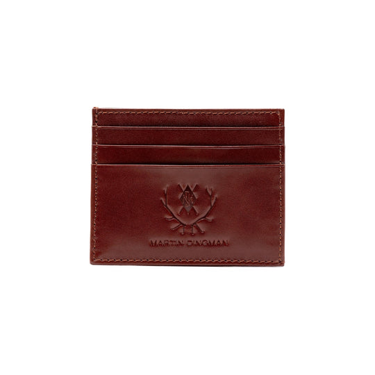 Martin Dingman Edward Saddle Leather Executive ID Card Case-Men's Accessories-Saddle Tan-Kevin's Fine Outdoor Gear & Apparel