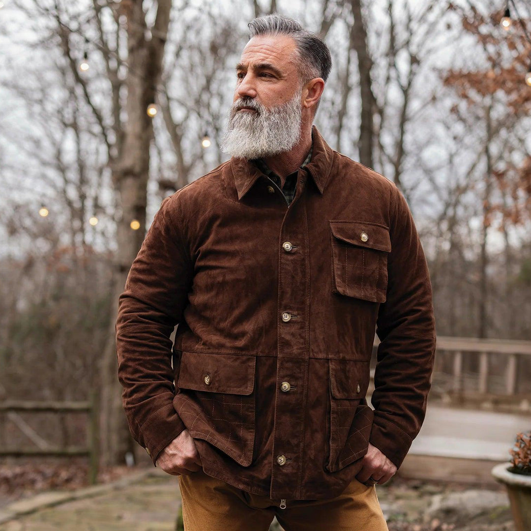 Martin Dingman Greystone Safari Jacket-Men's Clothing-Walnut-M-Kevin's Fine Outdoor Gear & Apparel