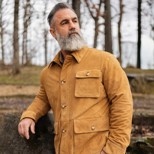 Martin Dingman Greystone Safari Jacket-Men's Clothing-British Tan-M-Kevin's Fine Outdoor Gear & Apparel