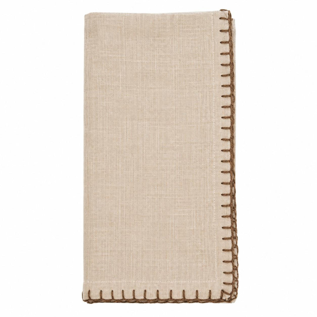 Whip Stitched Design 20" Napkin-Home/Giftware-Kevin's Fine Outdoor Gear & Apparel