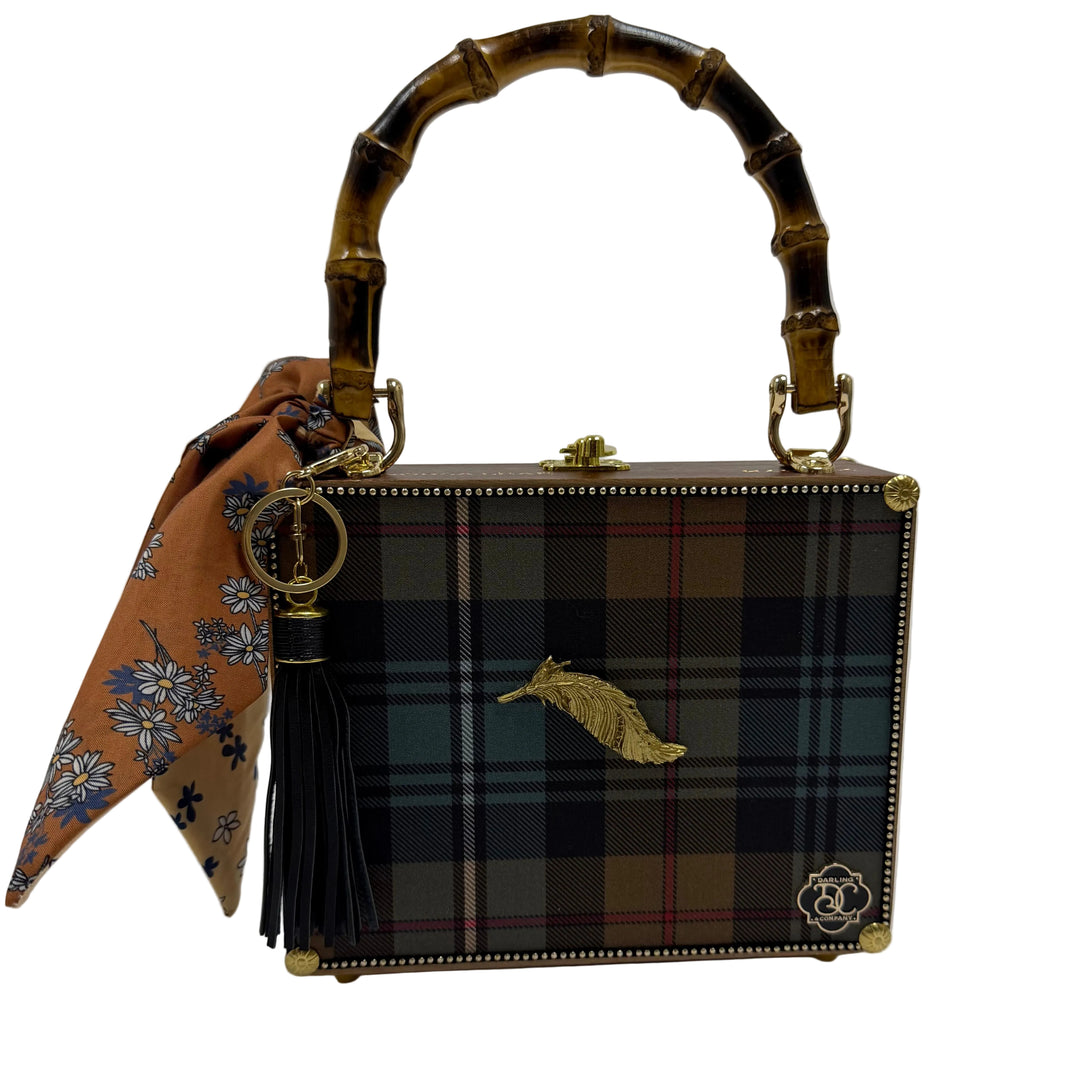Pheasant Cigar Box with Bamboo Handles-Women's Accessories-Kevin's Fine Outdoor Gear & Apparel