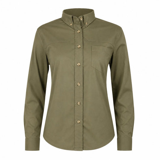 Kevin's Ladies Performance Shooting Shirt-Women's Clothing-Olive-XS-Kevin's Fine Outdoor Gear & Apparel