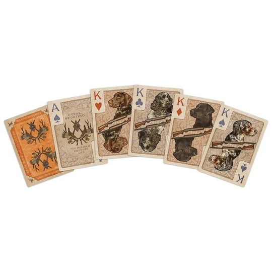 Martin Dingman Italian Saddle Leather Royal Flush Playing Cards Case-Home/Giftware-Kevin's Fine Outdoor Gear & Apparel