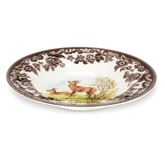 Spode Woodland Soup Plate-Home/Giftware-Deer-Kevin's Fine Outdoor Gear & Apparel