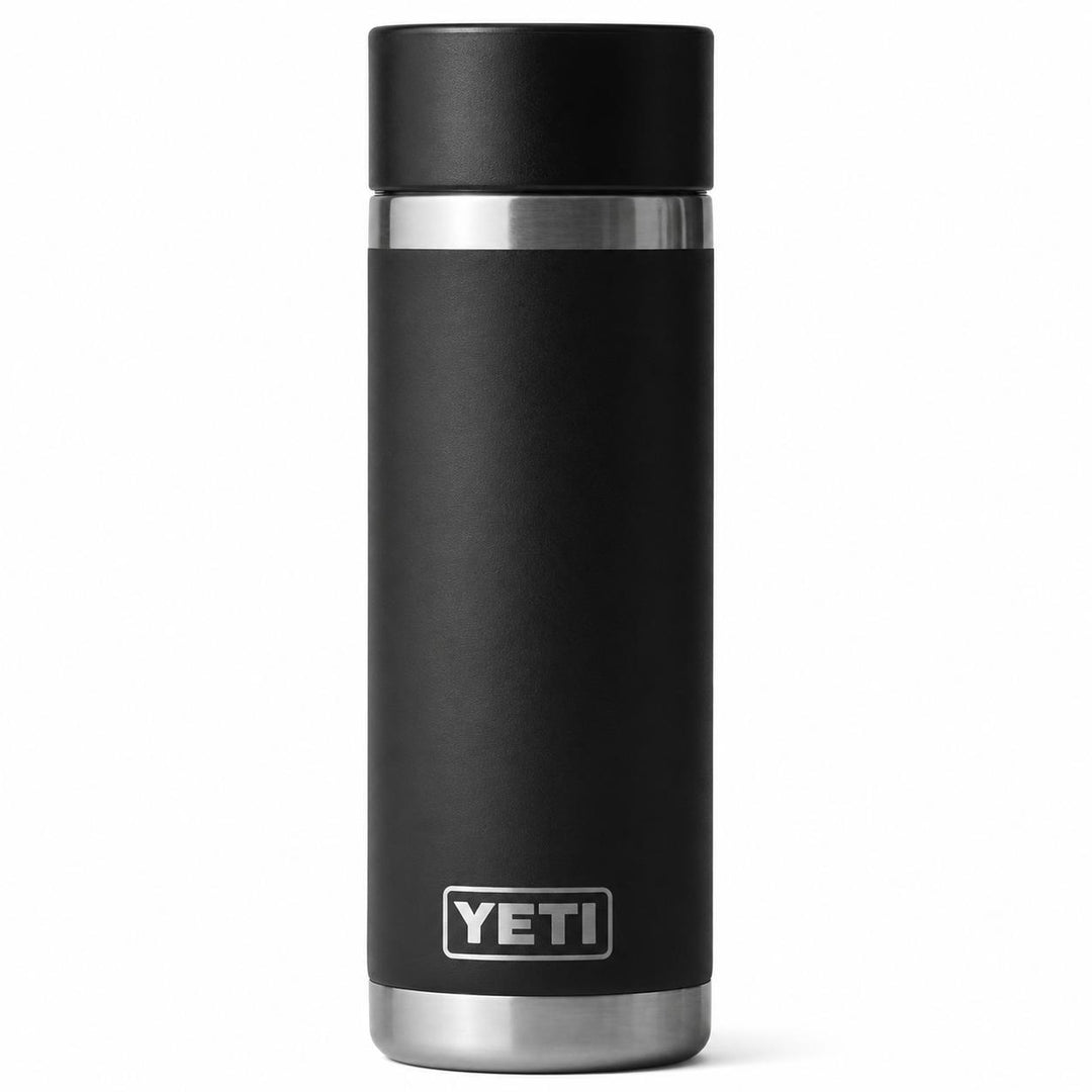 YETI Rambler 18 oz Bottle with Hotshot Cap-Hunting/Outdoors-Black-Kevin's Fine Outdoor Gear & Apparel