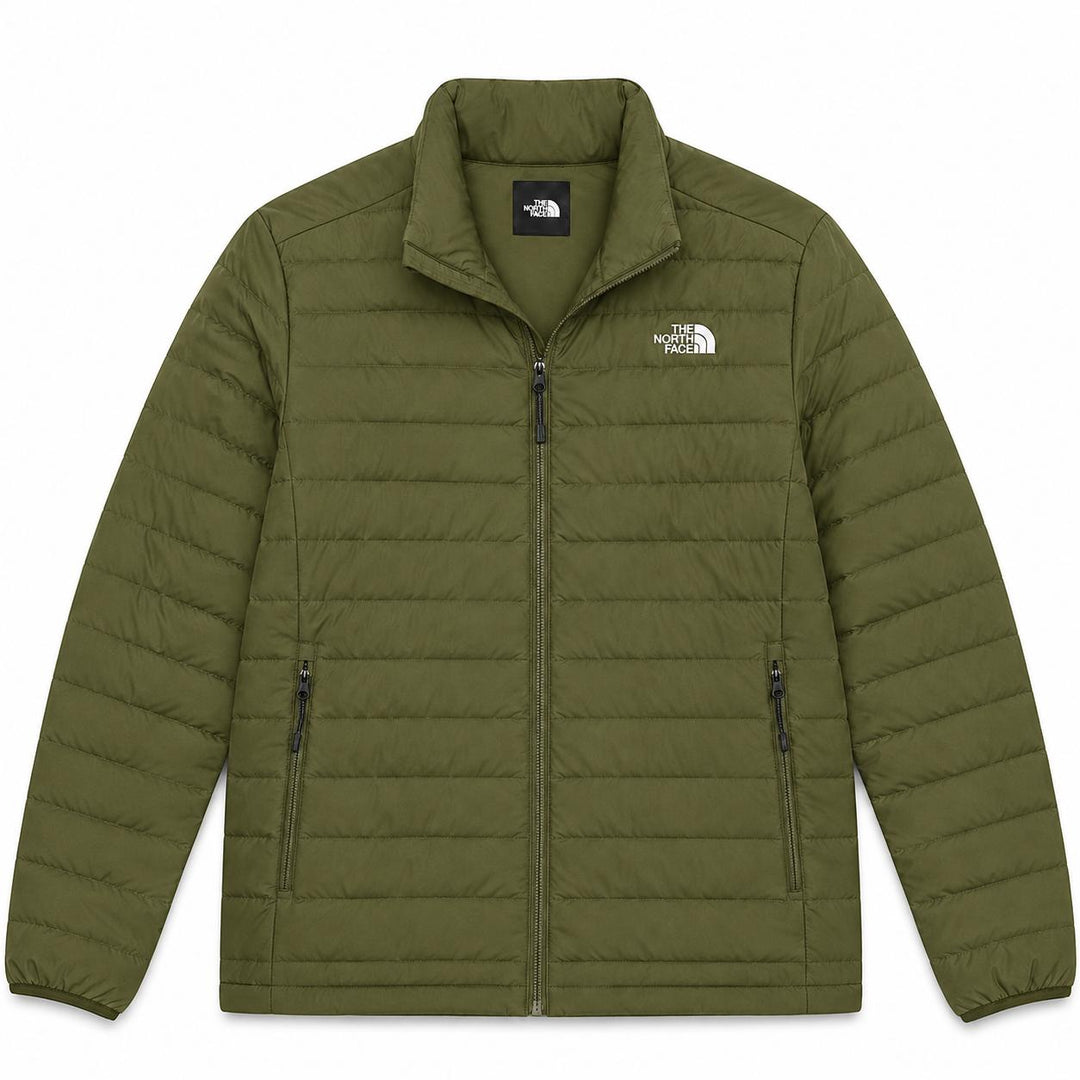 The North Face Men's Carto Mono Tri-Climate Hooded Jacket-Liquidate-Woodland Green-S-Kevin's Fine Outdoor Gear & Apparel