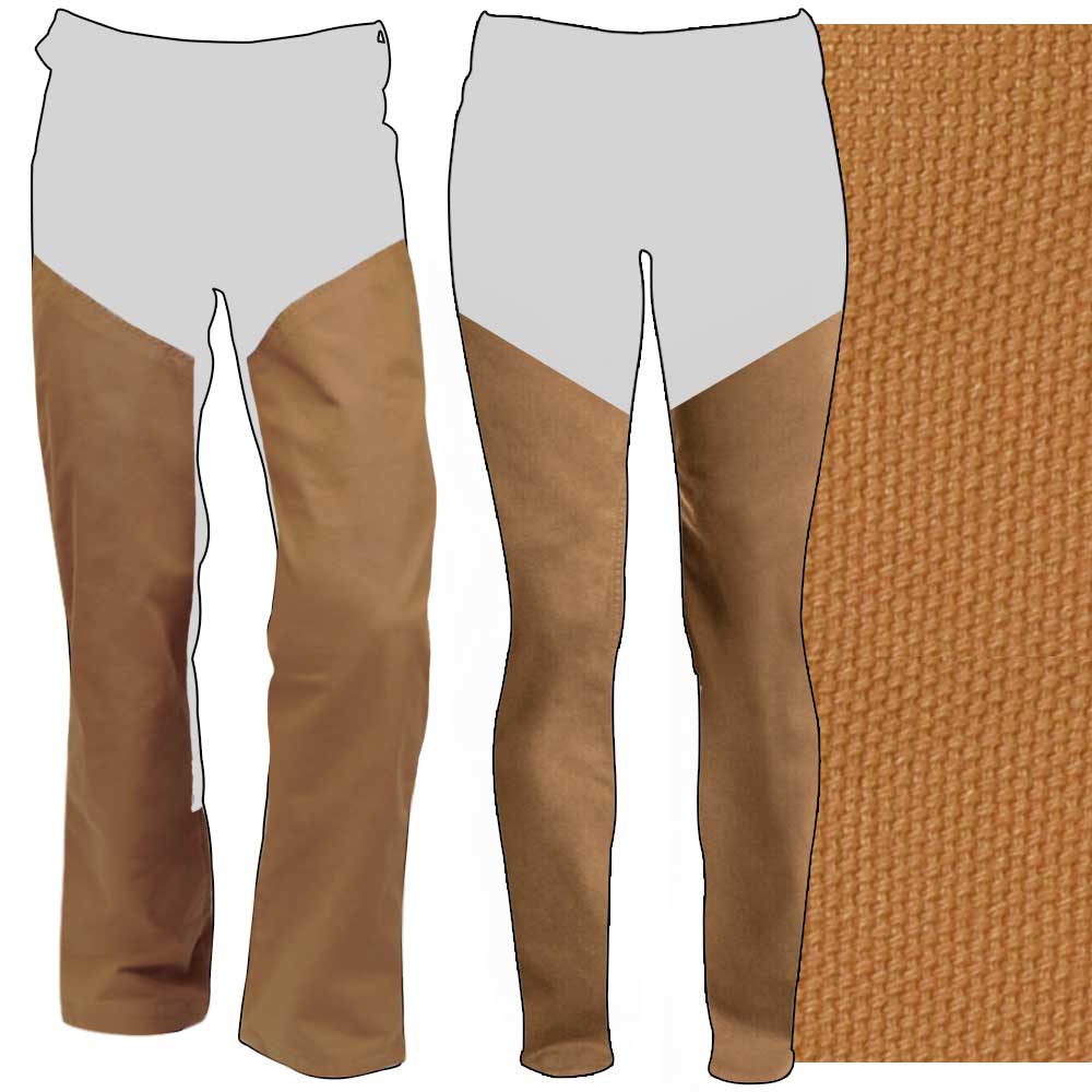 Custom Pant Facing (12 oz. Briar Guard Canvas)-Pant Facing-TAN CANVAS-Kevin's Fine Outdoor Gear & Apparel