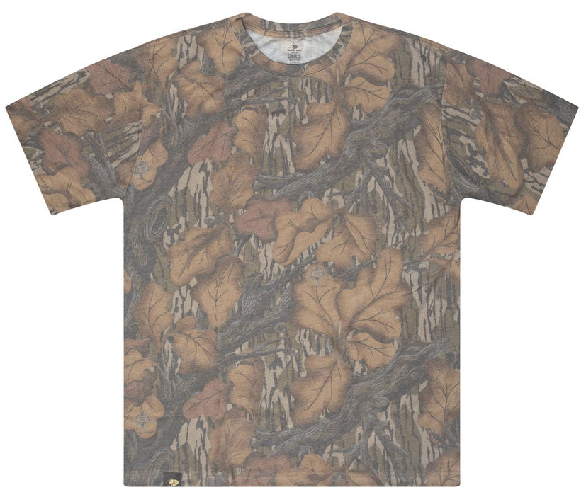 T-shirt camouflage délavé Mossy Oak Tri Blend 