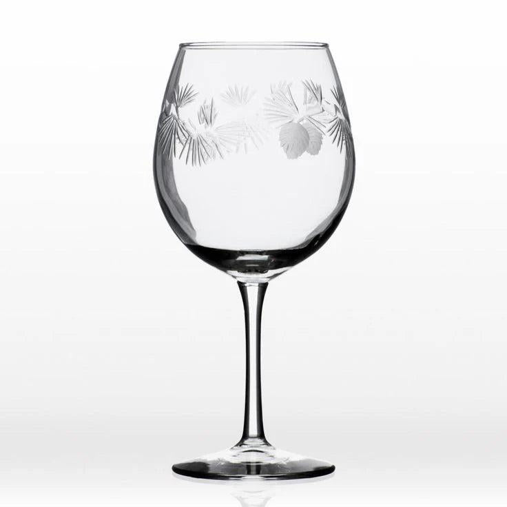 Pinecone Glassware - 18 oz Large Wine Glass-Home/Giftware-Kevin's Fine Outdoor Gear & Apparel