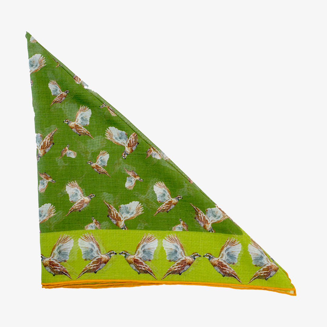 Kevin's Finest Flying Quail Scarf/Bandana-Women's Accessories-Olive-One Size-Kevin's Fine Outdoor Gear & Apparel