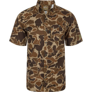 Drake 8 Shot Short Sleeve Flyweight Shirt-Men's Clothing-Kevin's Fine Outdoor Gear & Apparel