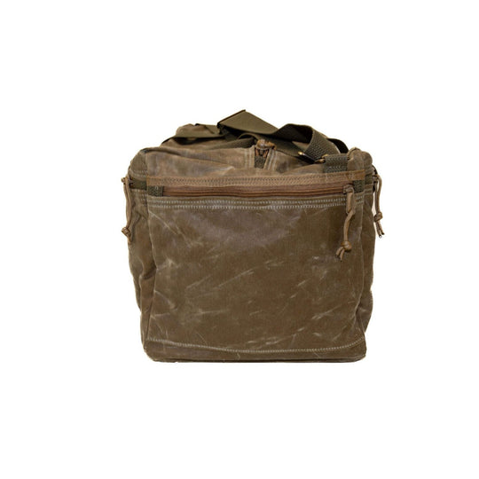 Medium Waxed Canvas Duffle Bag-Luggage-Tan Waxed-Kevin's Fine Outdoor Gear & Apparel