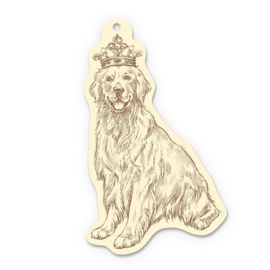 Custom Acrylic Ornament by Alexa Pulitzer-Home/Giftware-Royal Golden Retriever-Kevin's Fine Outdoor Gear & Apparel