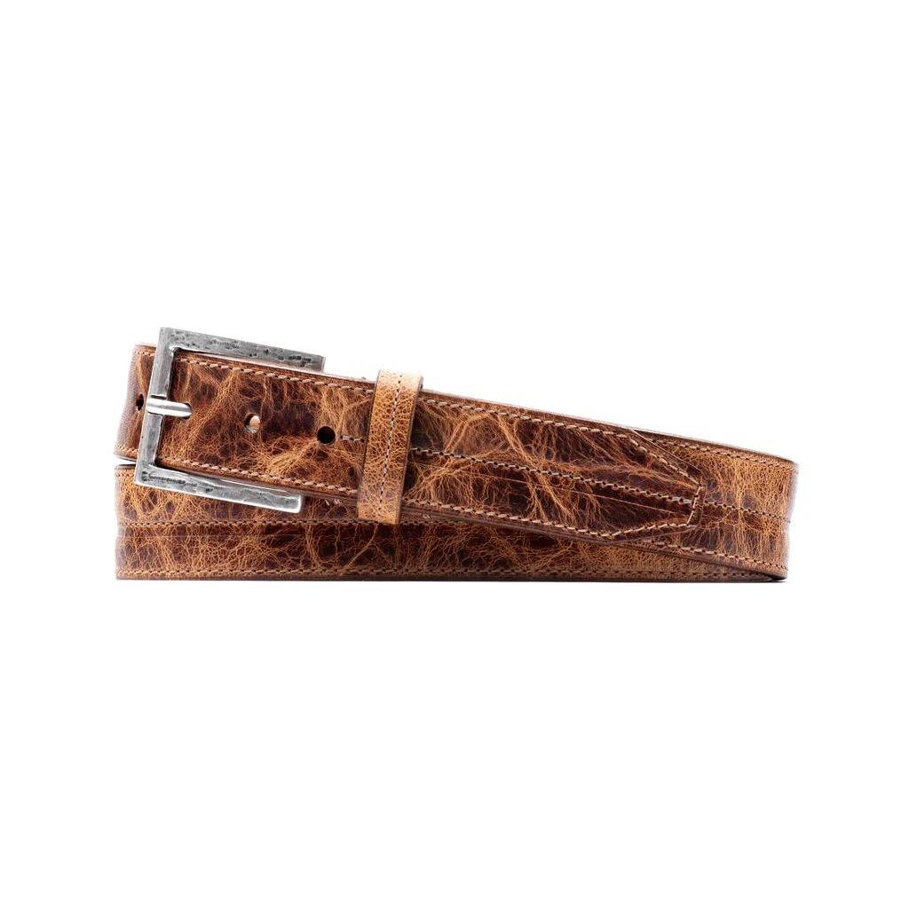 Martin Dingman Austin Italian Saddle Leather Belt-Men's Accessories-Kevin's Fine Outdoor Gear & Apparel