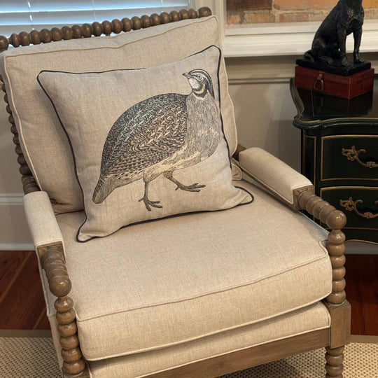 20" Vintage Quail Pillow Set of 2-Home/Giftware-Kevin's Fine Outdoor Gear & Apparel