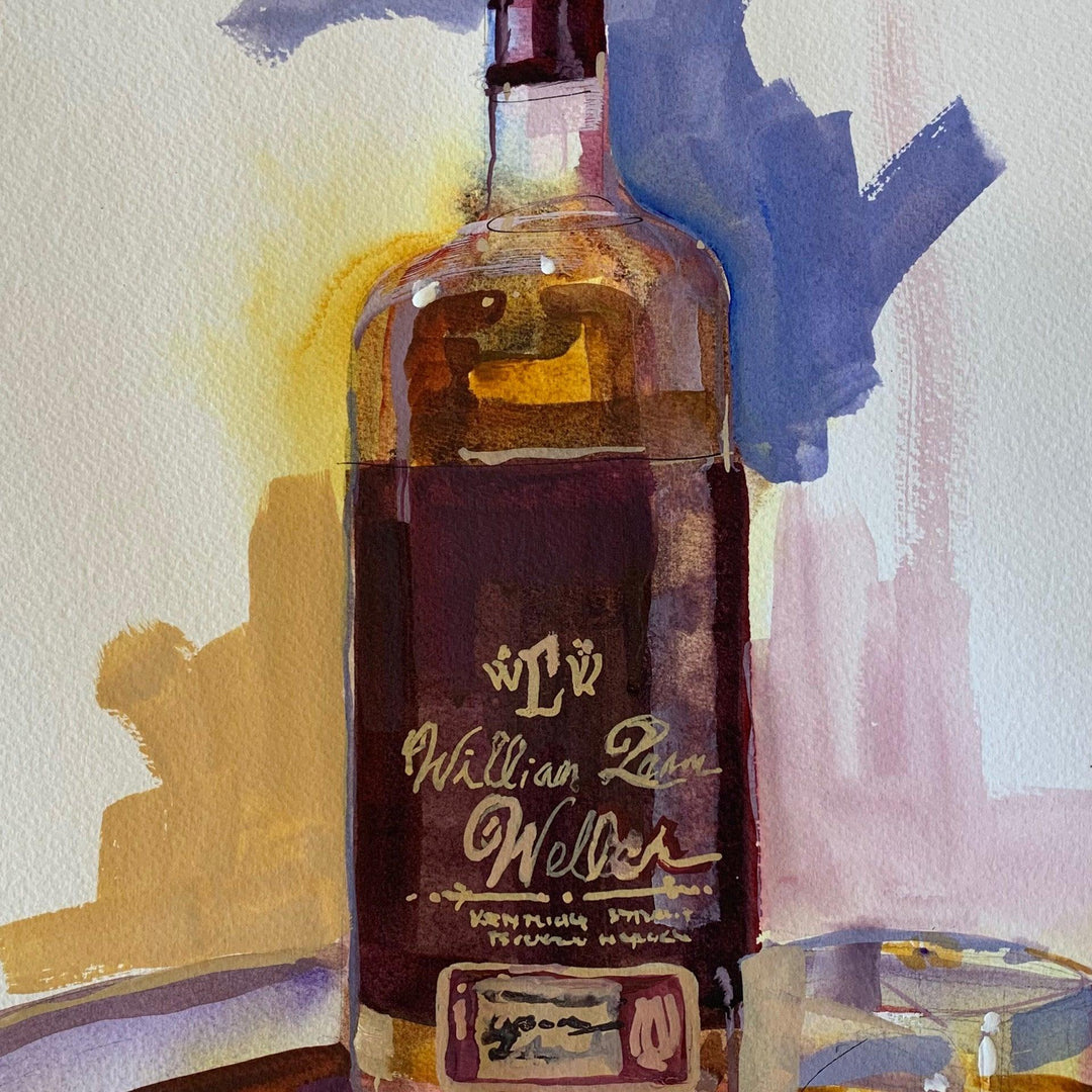 Dirk Walker "Weller Bourbon" Giclee Print-Home/Giftware-16" x 20"-Kevin's Fine Outdoor Gear & Apparel