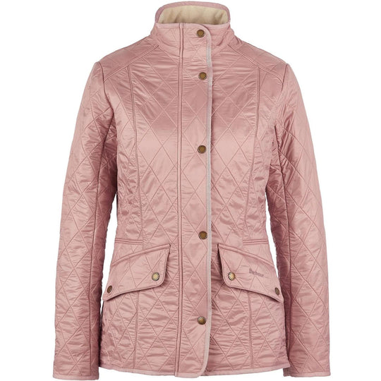 Barbour Cavalry Polarquilt Jacket-Women's Clothing-Gardenia-US4/UK8-Kevin's Fine Outdoor Gear & Apparel