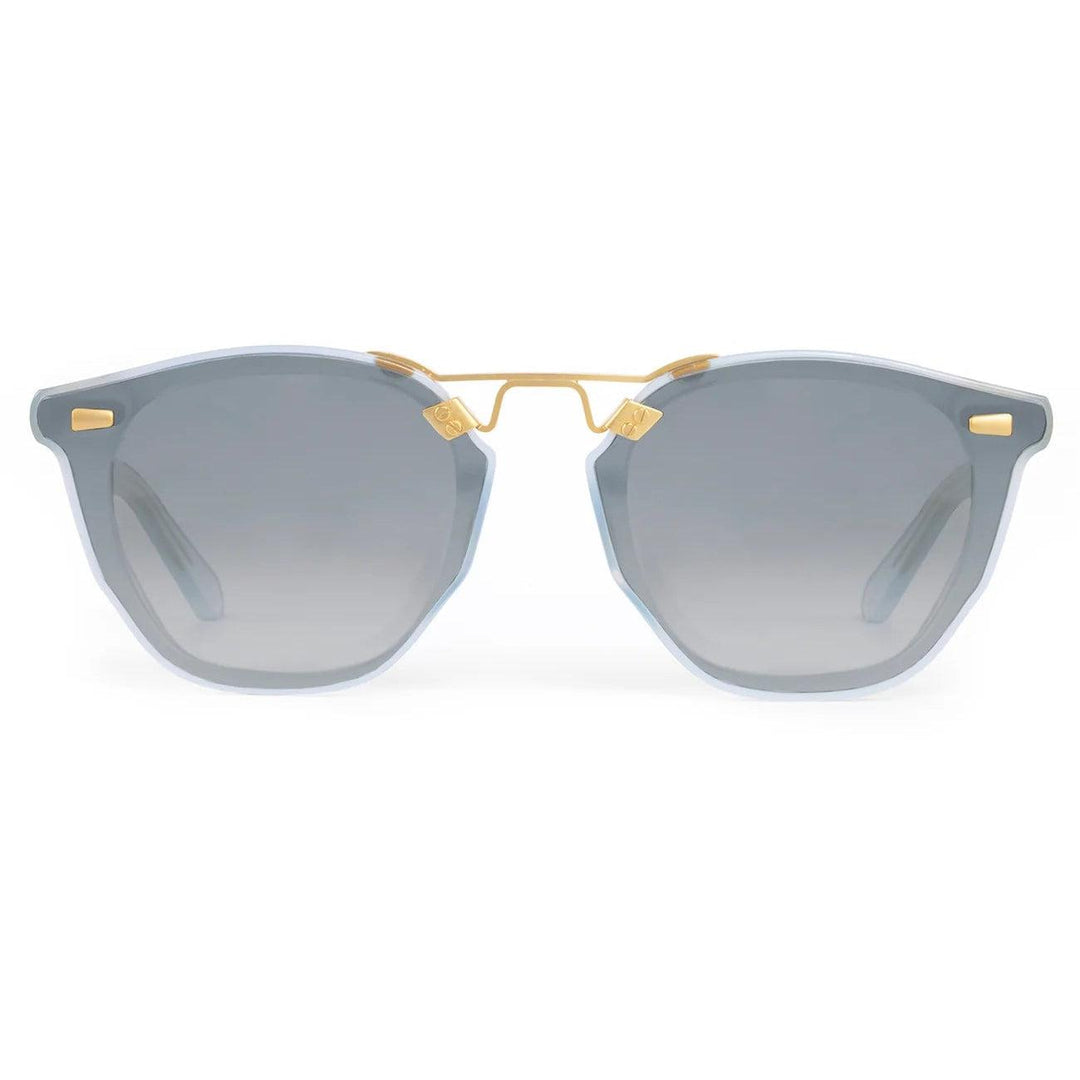 Krewe "Beau Nylon" Sunglasses-Sunglasses-Powder Blue 18K Mirrored-Grey Gradient-Kevin's Fine Outdoor Gear & Apparel