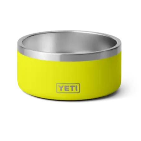 YETI Boomer 4 Dog Bowl-Pet Supply-Firefly Yellow-Kevin's Fine Outdoor Gear & Apparel