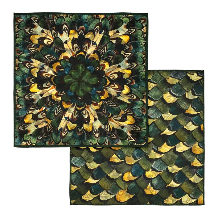 Brackish Mast Silk Pocket Square-Men's Accessories-Kevin's Fine Outdoor Gear & Apparel