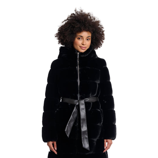 Rino & Pelle Bridget Faux Fur Coat-Women's Clothing-Black-US2/EU34-Kevin's Fine Outdoor Gear & Apparel