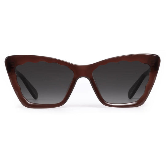 Krewe "Brigitte" Sunglasses-Sunglasses-Espresso-Grey Gradient-Kevin's Fine Outdoor Gear & Apparel