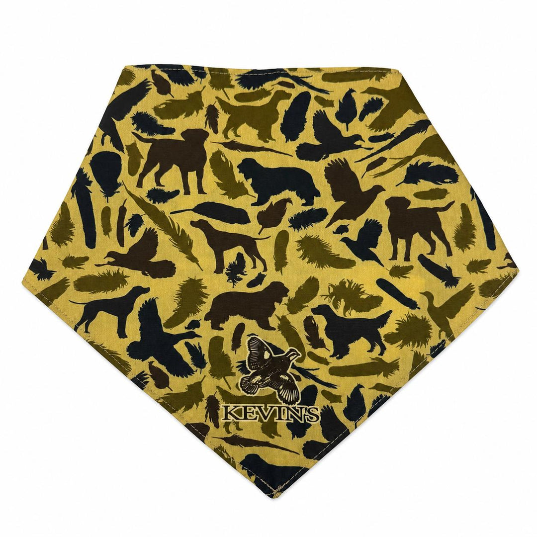 Kevin's Dog Bandana-Pet Supply-Brown/Feather & Field-23"-Kevin's Fine Outdoor Gear & Apparel
