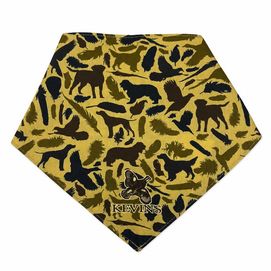 Kevin's Dog Bandana-Pet Supply-Brown/Feather & Field-23"-Kevin's Fine Outdoor Gear & Apparel