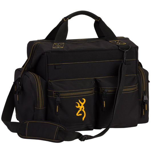 Browning Shooting Bag-Hunting/Outdoors-Black and Gold-Kevin's Fine Outdoor Gear & Apparel