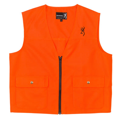 Browning Junior Safety Hunting Vest-Children's Clothing-Blaze Orange-M-Kevin's Fine Outdoor Gear & Apparel