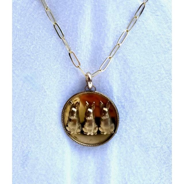 Paperclip Pendant Necklace-Jewelry-Triple Bunny-Kevin's Fine Outdoor Gear & Apparel