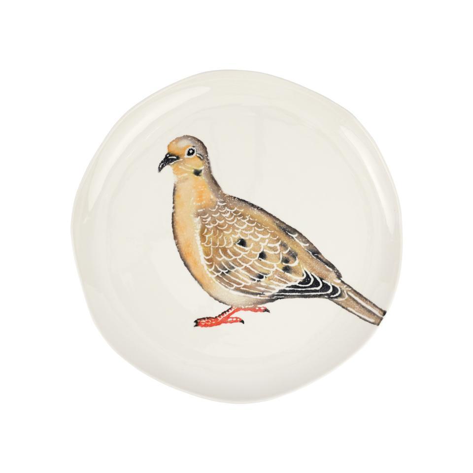 Vietri Cacciatore Dove Round Platter-Lifestyle-Kevin's Fine Outdoor Gear & Apparel