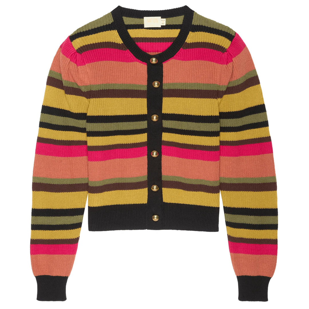 Nation Carmela Cardigan-Women's Clothing-Vintage Stripe-XS-Kevin's Fine Outdoor Gear & Apparel