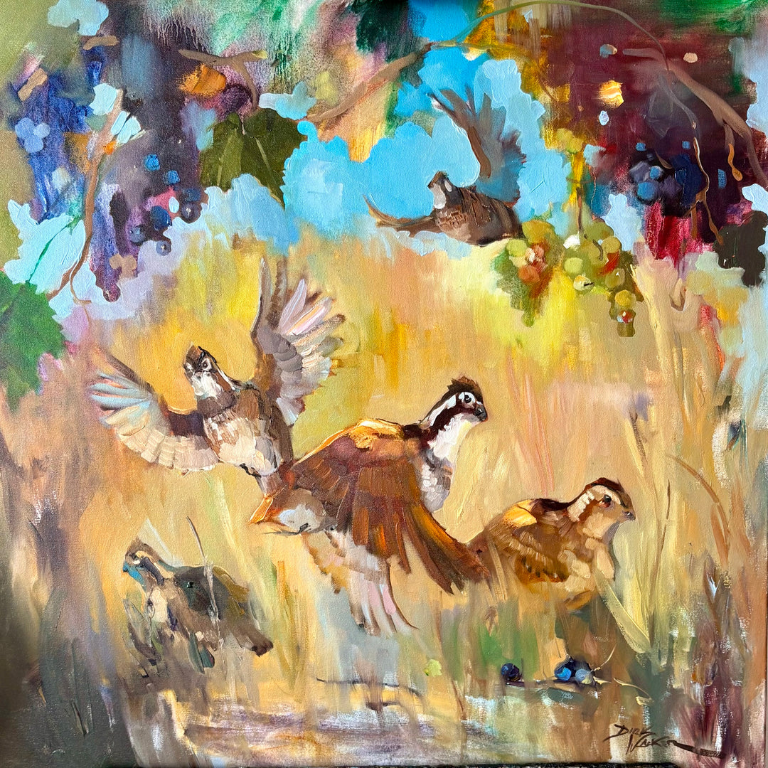 "Cabernet Wine Party" Painting by Dirk Walker-Home/Giftware-Kevin's Fine Outdoor Gear & Apparel