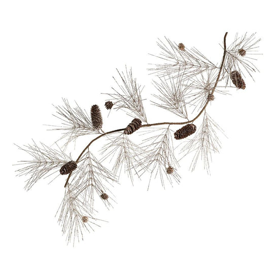 Champagne Spruce and Pinecone Garland-Seasonal & Holiday Decorations-Kevin's Fine Outdoor Gear & Apparel