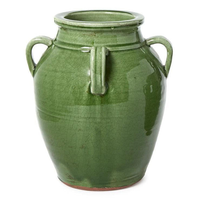 Mediterranean Four Handle Vintage Olive Jar-Home/Giftware-13"-Kevin's Fine Outdoor Gear & Apparel