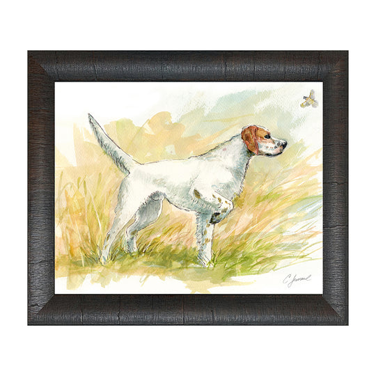 Upland Bird Dog Framed Prints-Home/Giftware-English Setter-Kevin's Fine Outdoor Gear & Apparel