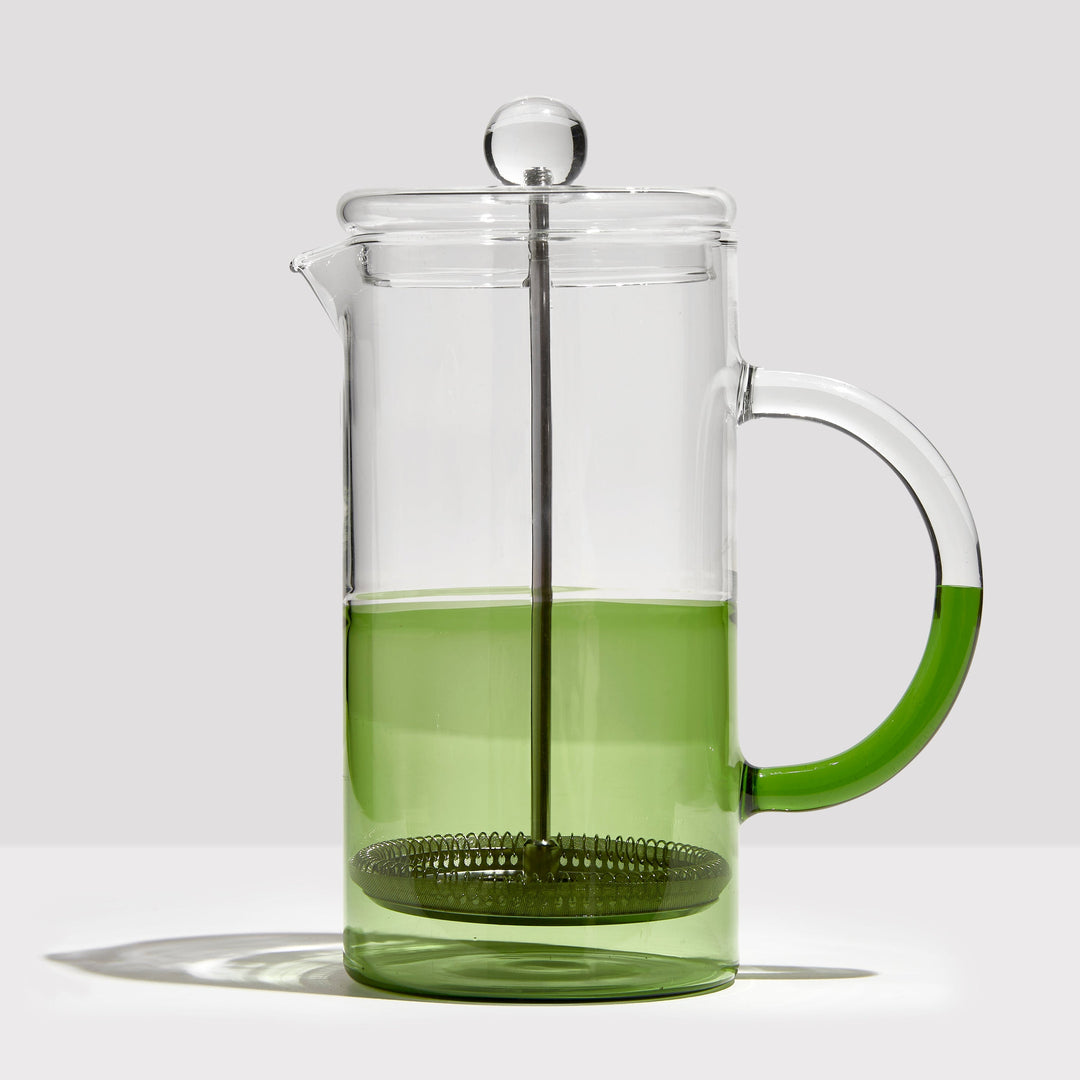 Fazeek Two Tone Coffee Plunger-Home/Giftware-Clear + Green-Kevin's Fine Outdoor Gear & Apparel