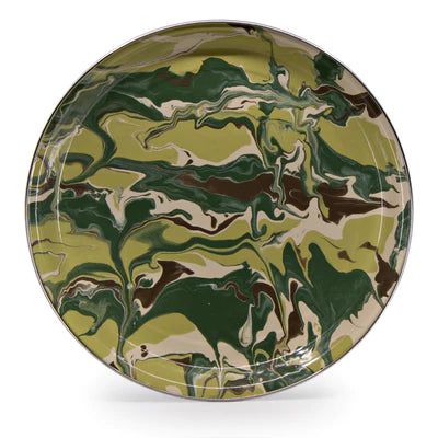 Golden Rabbit Enamelware Camouflage Medium Tray-Home/Giftware-Kevin's Fine Outdoor Gear & Apparel