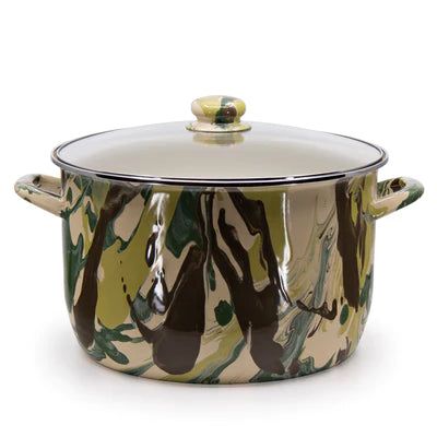 Golden Rabbit Enamelware Camouflage 18qt Stock Pot-Home/Giftware-Kevin's Fine Outdoor Gear & Apparel