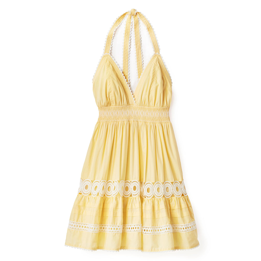 Cartolina Cece Mini Dress-Women's Clothing-Pale Lemon-XXS-Kevin's Fine Outdoor Gear & Apparel
