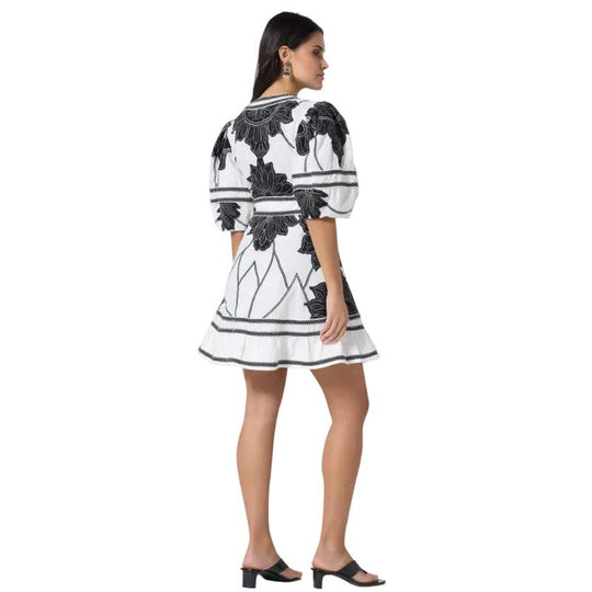 Scarlett Poppies Petal Whispers Short Dress-Women's Clothing-Kevin's Fine Outdoor Gear & Apparel