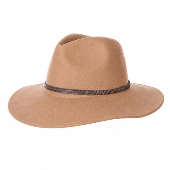 Barbour Women's Tack Fedora-Women's Accessories-Camel-S-Kevin's Fine Outdoor Gear & Apparel