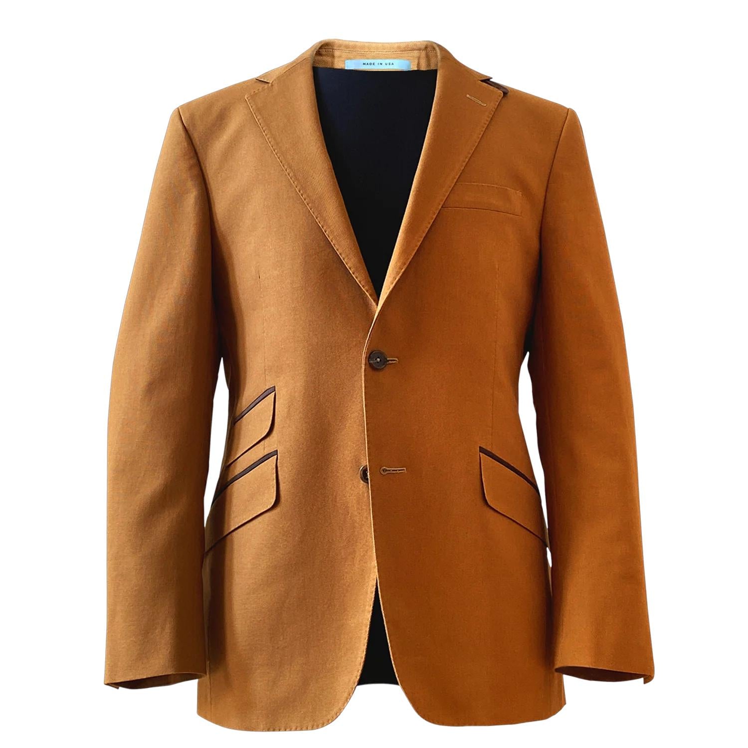 Brit & Blue Signature Men's Jacket-Men's Clothing-Caramel-38 R-Kevin's Fine Outdoor Gear & Apparel